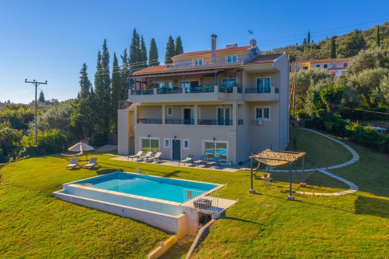 Ionian Sea View Villa By Whitedreamvillas Kato Korakiana Exterior photo