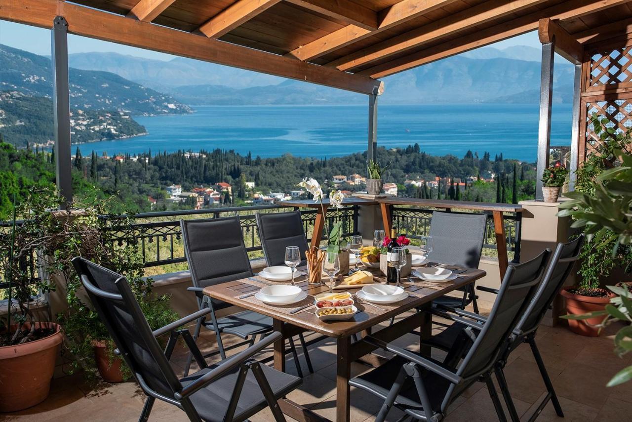 Ionian Sea View Villa By Whitedreamvillas Kato Korakiana Exterior photo